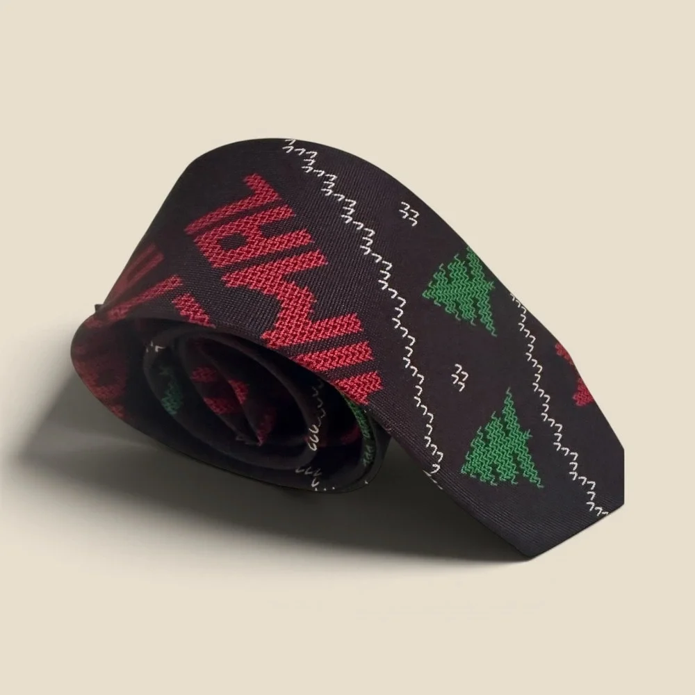 Holiday Time Necktie Home Alone Merry Christmas Ya Filthy Animal Novelty‎ Tie